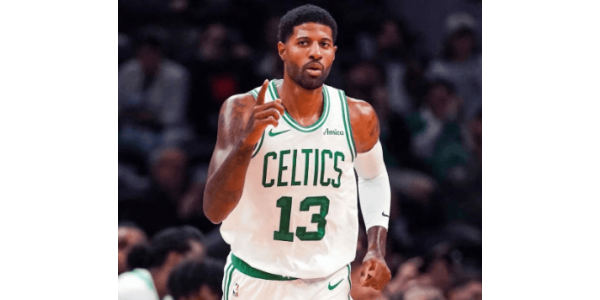 Paul George huippuvireessä, mutta Celtics häviää silti Paul George huippuvireessä, mutta Celtics häviää silti