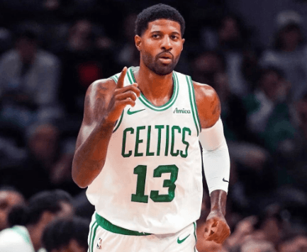 Paul George huippuvireessä, mutta Celtics häviää silti